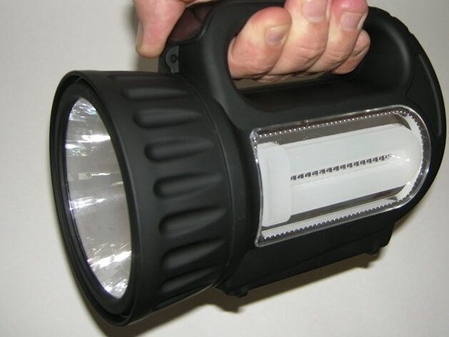 Ручной светодиодный аккумуляторный фонарь SS-5805-2