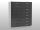 Шкаф из ЛДСП для картотеки ШК 2/03 с 16-ю ящиками