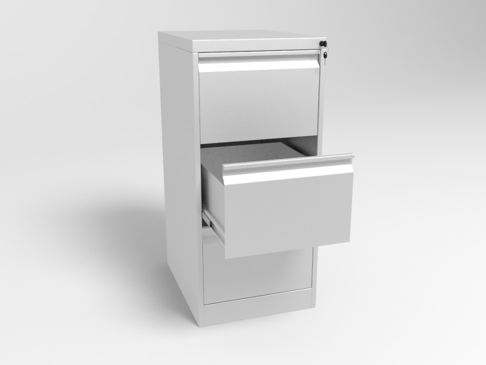 Шкаф металлический для картотеки ШК 3 (Формат - А4)