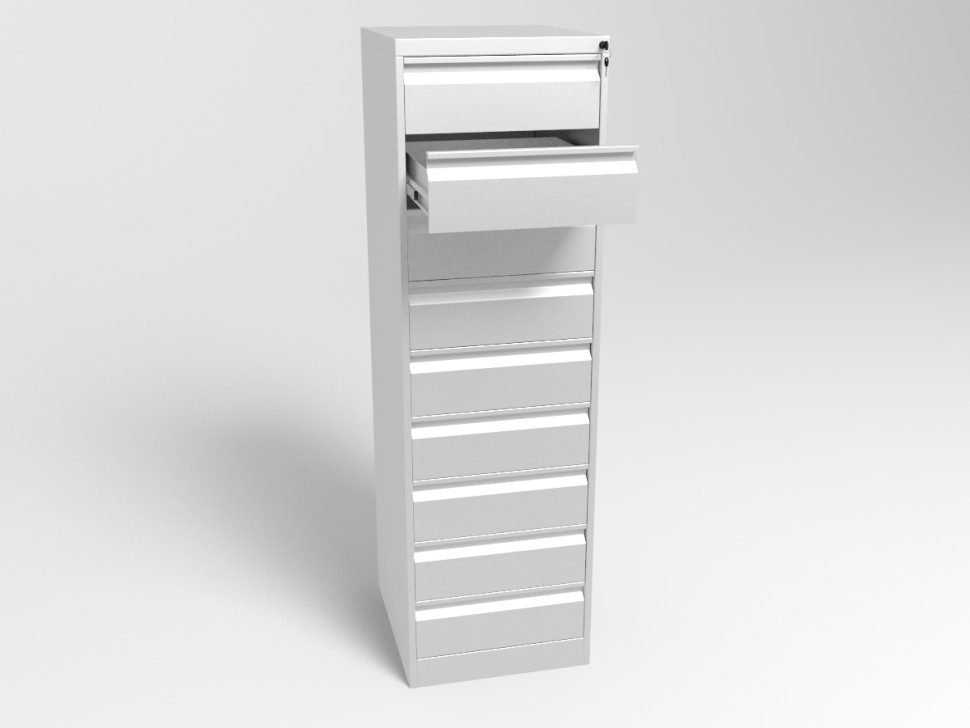 Шкаф металлический для картотеки ШК 9 (Формат - А5)