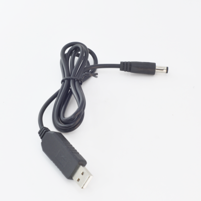 Зарядное устройство USB-5.5x2.1мм 5V на 9V/700mА (с обратной полярностью)