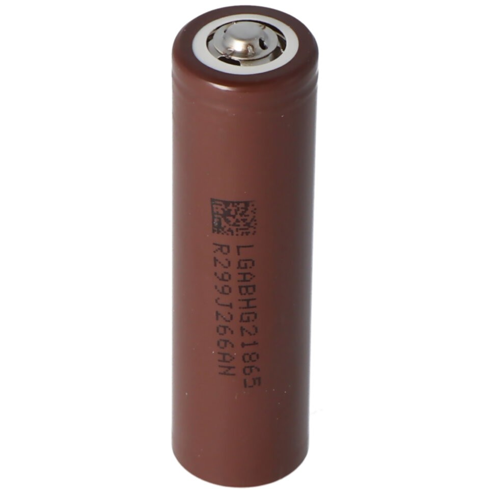 Аккумуляторная батарея Li-ion LG INR18650HG2 3000мАч